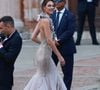 Du coup forcément, les journalistes n'ont pu s'empêcher de comparer les deux silhouettes et de juger celle qui, selon eux, portait le mieux cette création Haute-Couture.
Vittoria Ceretti, compagne de Léonardo Dicaprio au mariage de Jeff Bezos et Lauren Sanchez juin 2025 @Backgrid UK/ Bestimage