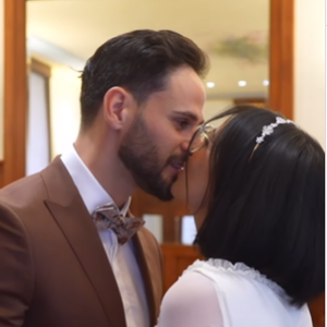 Agathe Auproux s'est mariée à Maxence Picardet à Nice, le 29 mars 2025