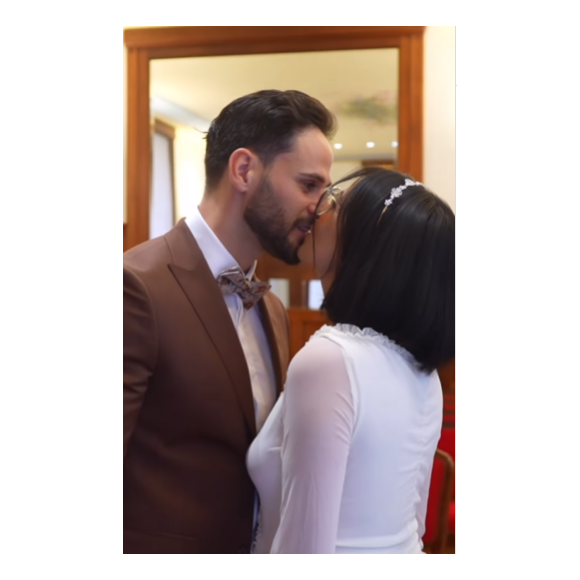 Agathe Auproux s'est mariée à Maxence Picardet à Nice, le 29 mars 2025