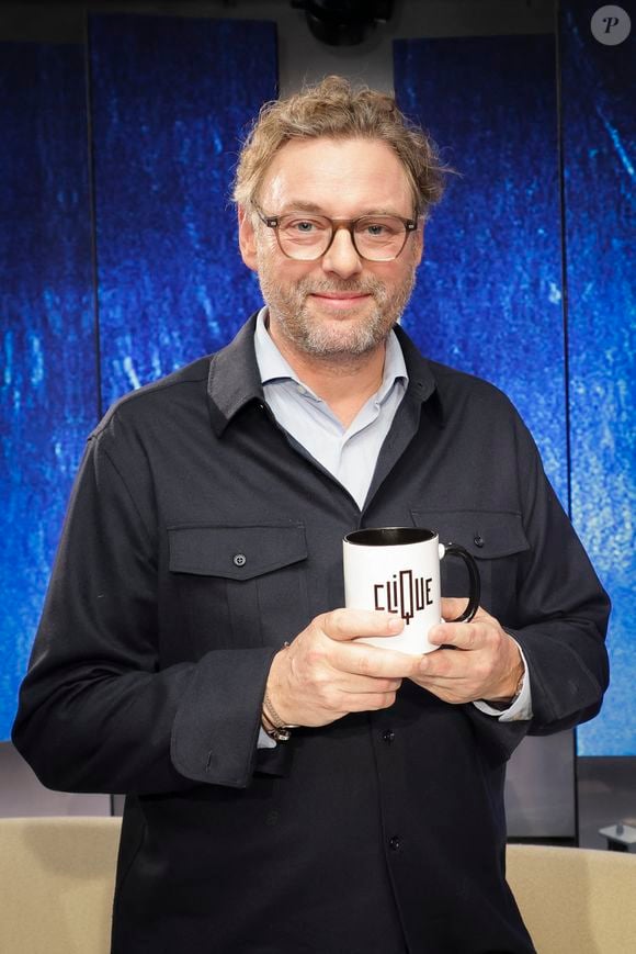 Exclusif - Arnaud Donckele, sur le plateau de Clique présenté par M.Achour, et diffusé sur Canal + le 28 octobre 2025, à Paris, France, le 21 octobre 2025. © Jack Tribeca/Bestimage