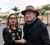 Edgar Morin était marié depuis quatorze ans à Sabah Abouessalam, une marocaine.

Philosophe Edgar Morin et sa femme Sabah Abouessalam lors de la rencontre entre le roi du Maroc et le président français au palais royal de la capitale Rabat.  Visite d'État de trois jours visant à rétablir les relations avec le pays d'Afrique du Nord après des années de tensions. Rabat, Maroc, 28 octobre 2024. 

Photo par Jeanne Accorsini/Pool/ABACAPRESS.COM