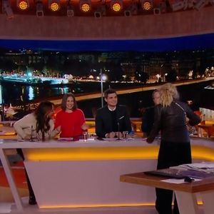 Damien Thévenot présente "Télématin" avec Johanna  Ghiglia en l'absence de Maya Lauqué.