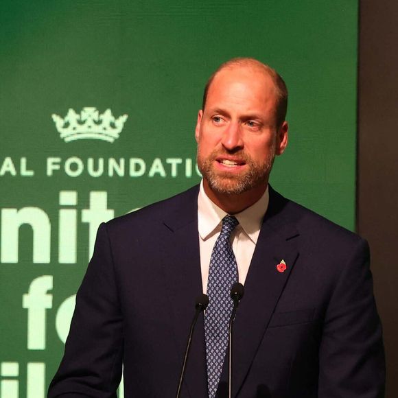 Le prince William, prince de Galles, intervient lors de l'assemblée Earthshot Prize Impact à Pier Maua au Brésil le 5 novembre 2025. Photo par Aaron Chown / PA Photos / Bestimage