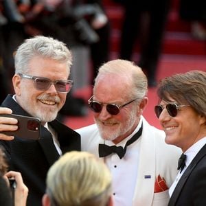 Tom Cruise, Hayley Atwell, Simon Pegg, Pom Klementieff, Angela Bassettet le casting de Mission: Impossible - The Final Reckoning à Cannes le 14 mai 2025 ©LIONEL URMAN  / BESTIMAGE