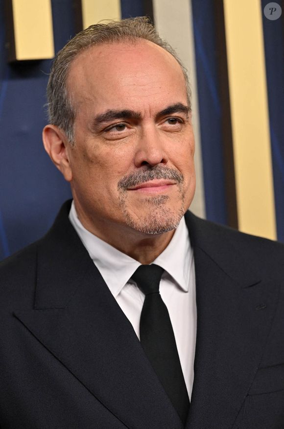 David Zayas arrive à la 77e cérémonie annuelle des Primetime Emmy Awards au Peacock Theater à Los Angeles le dimanche 14 septembre 2025. Photo by Chris Chew/UPI/ABACAPRESS.COM