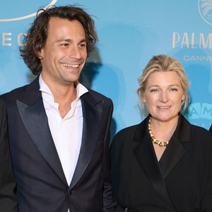 Bertrand Chameroy, Anne-Elisabeth Lemoine - Photocall du dîner d'ouverture du 77ème Festival International du Film de Cannes, au Carlton. Le 14 mai 2024
© Borde-Jacovides-Moreau / Bestimage