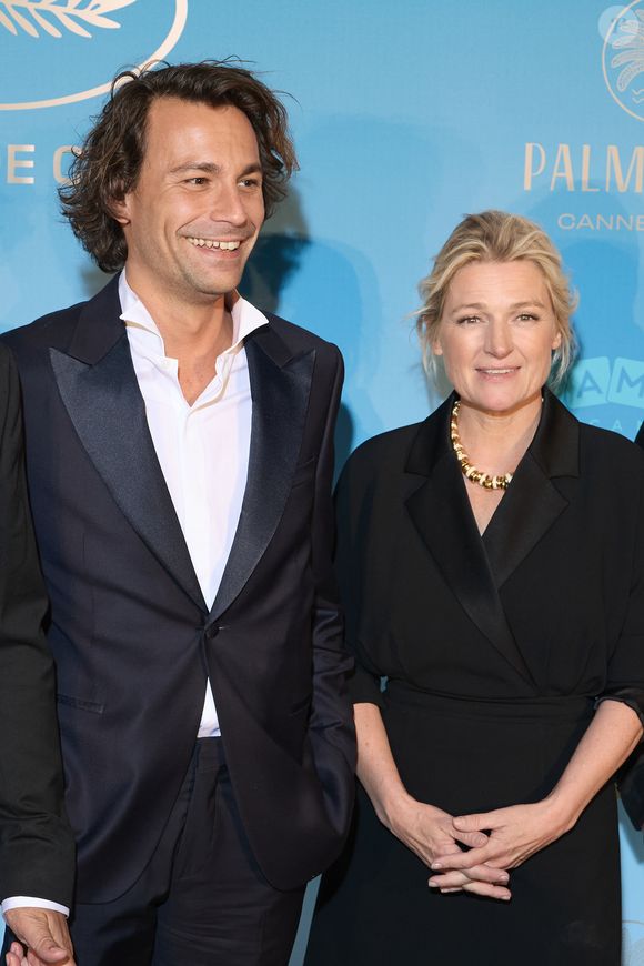 Bertrand Chameroy, Anne-Elisabeth Lemoine - Photocall du dîner d'ouverture du 77ème Festival International du Film de Cannes, au Carlton. Le 14 mai 2024
© Borde-Jacovides-Moreau / Bestimage