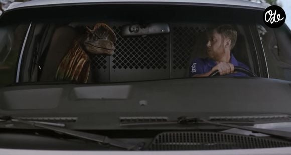Los Angeles, CA  Original Jurassic Park stars Sam Neill, Laura Dern and Jeff Goldblum reunite for Xfinity Super Bowl commercial.