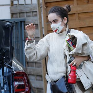 Exclusif - Aël Pagny (fille de Florent Pagny) - Arrivées de l'émission "Vivement Dimanche" qui sera diffusée le 21 novembre 2021 au studio Gabriel à Paris, France, le 03 novembre 2021. © Christophe Clovis / Bestimage