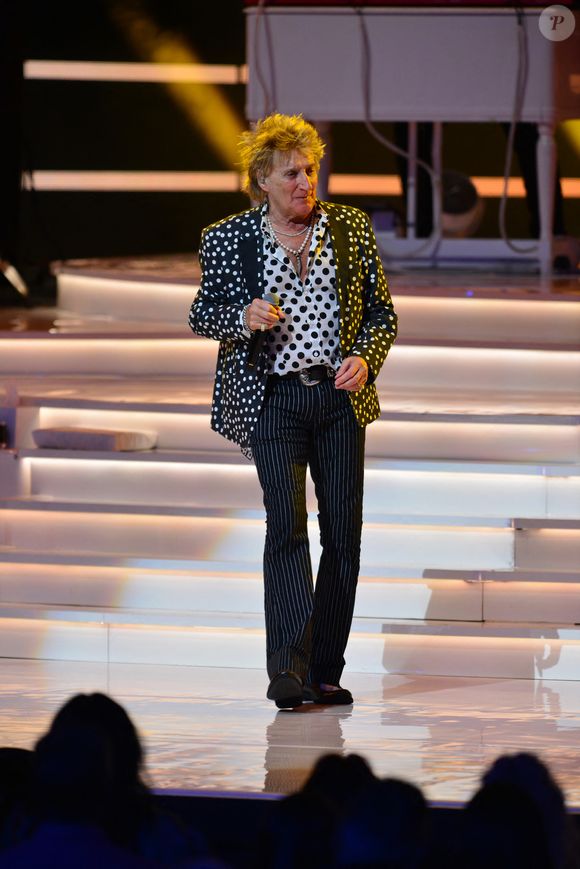 Rod Stewart se produit lors de la tournée "One Last Time" au Hard Rock Live au Seminole Hard Rock Hotel & Casino à Hollywood, Floride en 2026.
Crédit : Backgrid USA / Bestimage