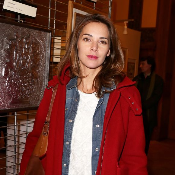 Mélissa Theuriau, Paris le 6 decembre 2012. Inauguration de l'exposition des toiles de Florence Cassez à la mairie du douzieme arrondissement de Paris. ©Bestimage