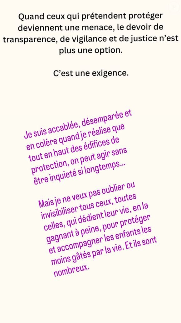 La colère de Mélissa Theuriau concernant Patrick Genevaux, directeur de l’Aide Sociale à l’Enfance du Pas-de-Calais, qui vient d’être condamné