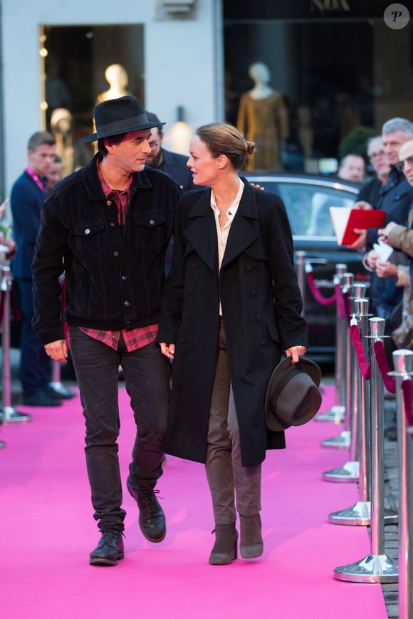 Vanessa Paradis et son compagnon Samuel Benchetrit lors de la cérémonie de clôture du 32ème Festival International du Film Francophone de Namur. Le 6 octobre 2017
© Alain Rolland/ImageBuzz/Bestimage