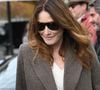 L’ancienne première dame enchaîne les bonnes nouvelles. 

Nicolas Sarkozy et sa femme Carla Bruni sortent du restaurant Le Flandrin puis retournent à leur domicile à Paris le lendemain de la sortie de prison de l'ancien président. Paris, le 11 novembre 2025. © Agence / Bestimage