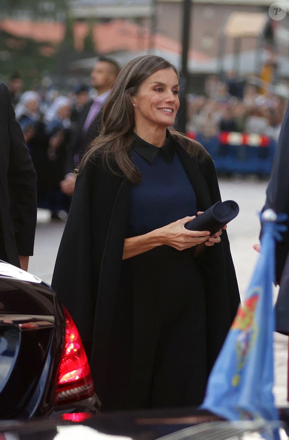 Le roi Felipe VI, la reine Letizia, la princesse héritière Leonor et la princesse Sofia assistent au concert de clôture de la 33ème Semaine musicale à Oviedo. Photo by LALO YASKY / BESTIMAGE
