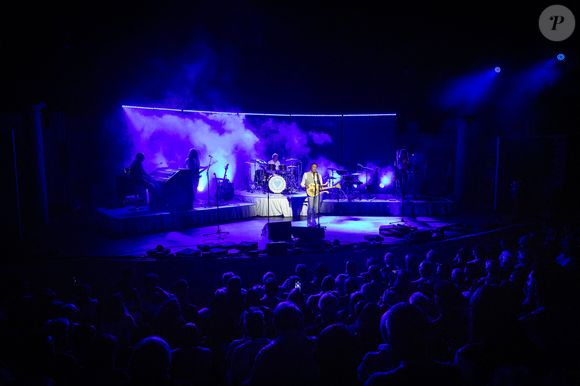 Exclusif - Laurent Voulzy - Laurent Voulzy en concert sur la scène du théâtre de Verdure lors du 41ème Festival de Ramatuelle, le 9 août 2025. 
© Cyril Bruneau / Bestimage