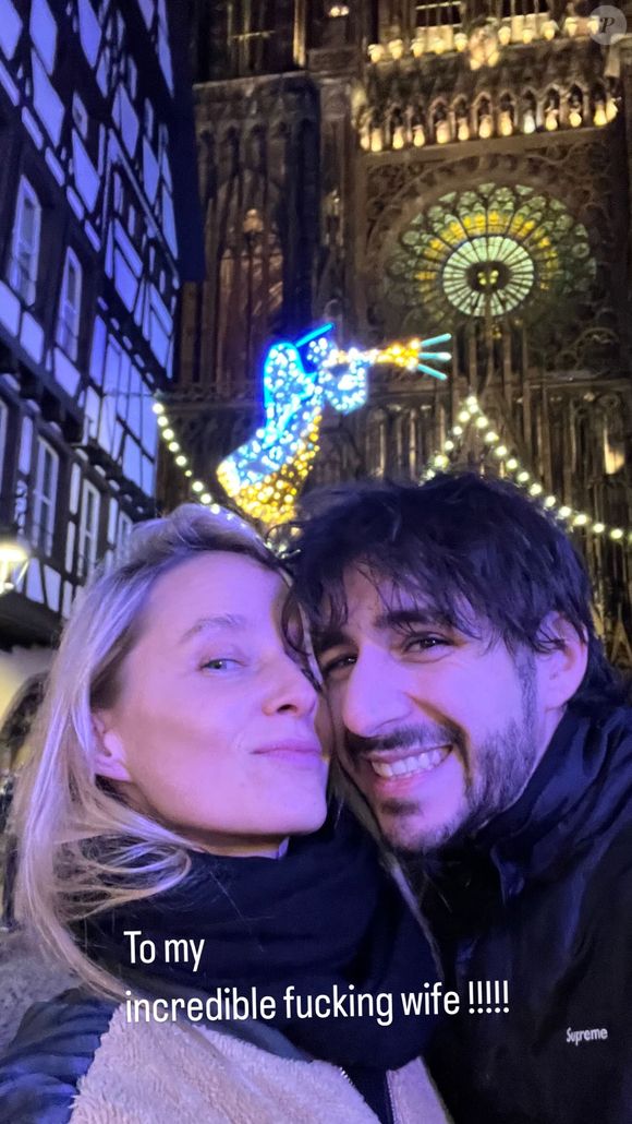 Ce dernier n'a pas manqué de lui souhaiter une belle journée en postant lui aussi sur sa story 
Ben Attal souhaite un bon anniversaire à son épouse Jordane Crantelle