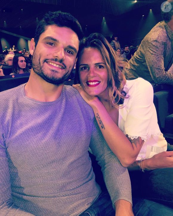 Florent Manaudou et sa soeur Laure Manaudou, le 9 avril 2019.