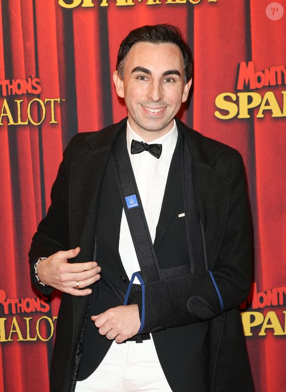 Jordan De Luxe - Générale de la comédie musicale "Monty Python's Spamalot" mise en scène par PEF au théâtre de Paris © Coadic Guirec/Bestimage