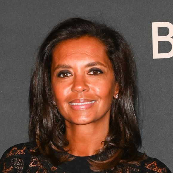 Karine Le Marchand à la première du film "Babylon" au cinéma Le Grand Rex à Paris, France, le 14 janvier 2023. © Coadic Guirec/Bestimage