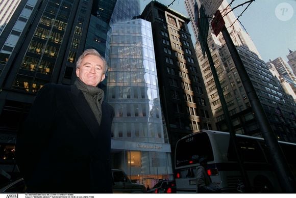 Bernard Arnault à l'inauguration de la tour LVMH à New York RINDOFF-BORDE / BESTIMAGE