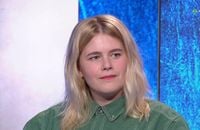 Zaho de Sagazan dans l'émission Clique sur Canal+.