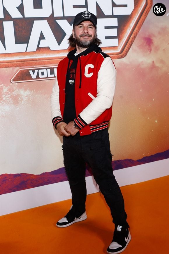 Michaël Youn - Avant-première du film "Gardiens de la galaxie épisode 3" au Gaumont Disney village à Chessy, France, le 22 avril 2023. © Christophe Clovis / Guirec Coadic / Bestimage