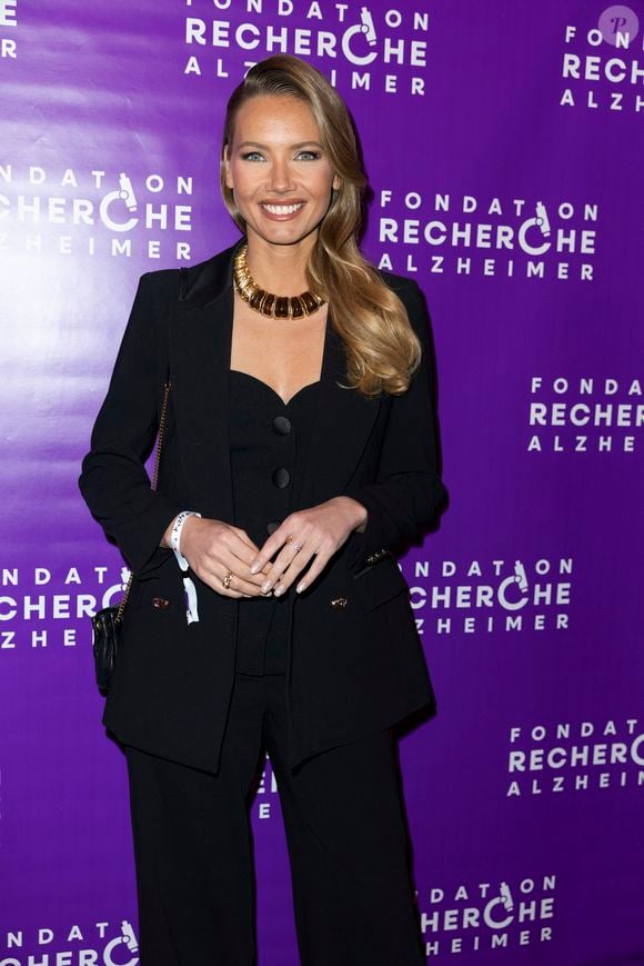 Amandine Petit (Miss France 2021) - Photocall du Gala de la Fondation Recherche Alzheimer placée sous le signe de l’émotion et du partage avec un concert unique sur le thème "2 générations chantent pour la 3ème" à l’Olympia à Paris le 17 mars 2025. © Olivier Borde - Bertrand Rindoff/Bestimage