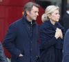Notre histoire avait un autre socle : l’impression d’avoir trouvé son complément ; de rencontrer une intelligence différente", a-t-elle confié à propos de son ex qui était plutôt "sérieux" tandis qu'elle était plus "extravertie".
François Baroin et sa compagne Michèle Laroque - Arrivées en l'église Saint-Sulpice pour les obsèques de l’ancien président de la République Jacques Chirac à Paris. Un service solennel sera présidé par le président de la République. Le 30 septembre 2019
© Dominique Jacovides / Bestimage