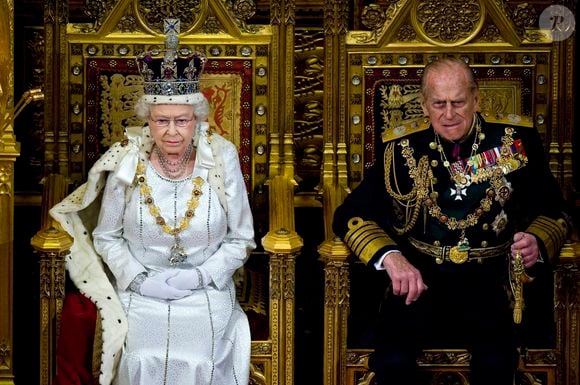 La reine Elisabeth II et le roi Philip en 2012