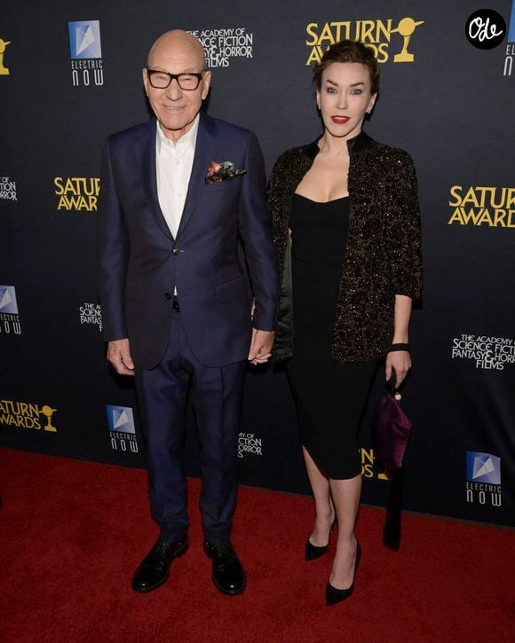 Sir Patrick Stewart et sa femme Sunny Ozell en 2024. © PPS/Bestimage