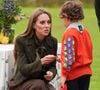 Le neveu de Kate Middleton, Inigo, a fêté son 2ème anniversaire.

Catherine (Kate) Middleton, princesse de Galles et la Première dame des Etats-Unis Melania Trump rencontrent les membres du programme Écureuils des Scouts dans les jardins du domaine de Frogmore à Windsor