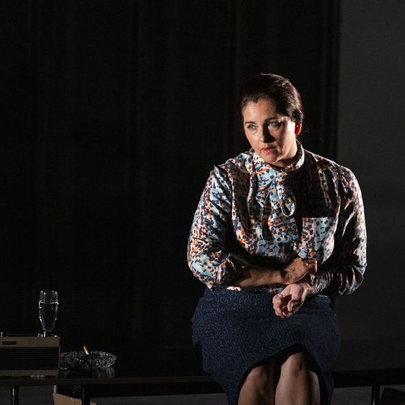 Exclusif - Cristiana Reali - Spectacle "Simone Veil, Les combats d'une effrontée" lors du 40ème Festival de Ramatuelle, adaptée du roman de Simone Veil "Une vie" par Cristiana Reali. Le 4 août 2024.
© Cyril Bruneau / Festival de Ramatuelle / Bestimage