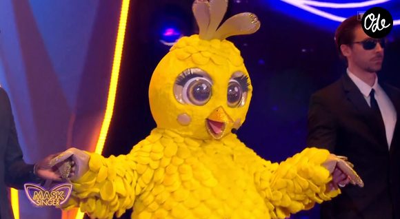 Le poussin dans Mask Singer - capture d'écran TF1
