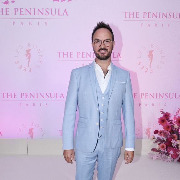 Jarry - Photocall du 5ème gala de charité de l'association "Les Bonnes Fées" à l'occasion de la campagne mondiale "Octobre Rose" à l'hôtel Peninsula, Paris le 3 octobre 2024. © Rachid Bellak/Bestimage