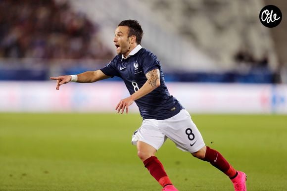 Mathieu Valbuena - Match amical France-Serbie à Bordeaux le 7 septembre 2015. La France bat la Serbie grâce à un doublé de Matuidi (2-1)