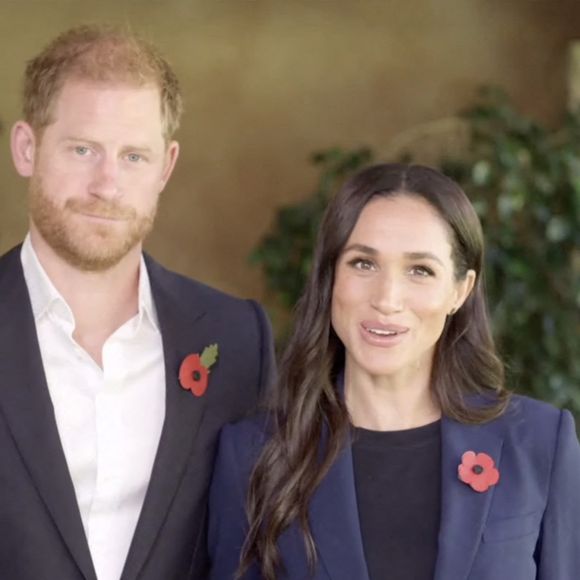 Les membres de la famille royale britannique auto-exilés, le prince Harry et Meghan Markle (duc et duchesse de Sussex), sont apparus ensemble pour la première fois en trois mois dans une nouvelle vidéo le 9 novembre 2024. - Picture : Cancilleria Columbia