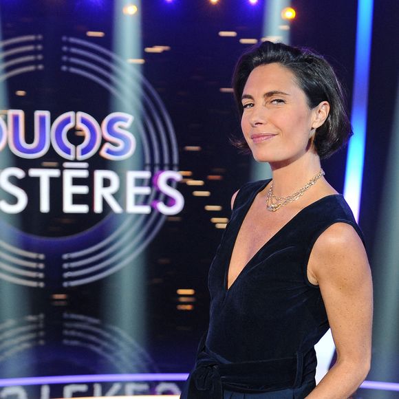 Exclusif - Alessandra Sublet - Enregistrement de l'émission "Duos Mystères" à la Seine Musicale à Paris, qui sera diffusée le 26 février sur TF1.