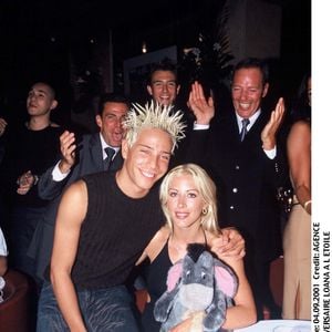 Loana et Steevy à Paris. 
© AGENCE / BESTIMAGE