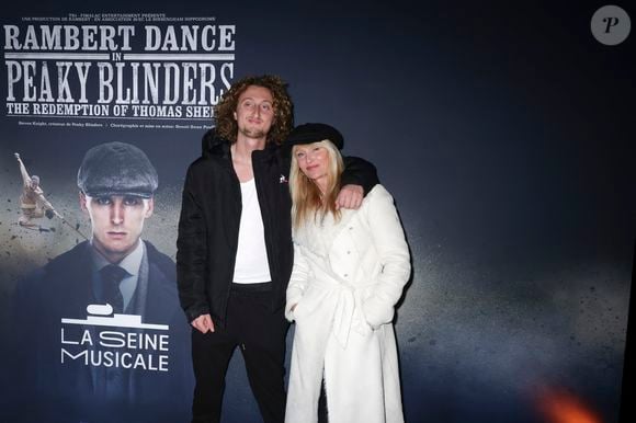 Isabelle Camus et son fils Joalukas Noah - Première du spectacle "Peaky Blinders" à La Seine Musicale à Boulogne-Billancourt le 12 mars 2025. © Jacques Tribeca/Bestimage