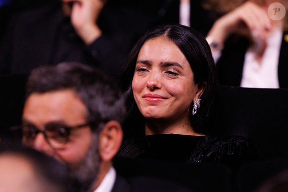 Hafsia Herzi lors de la cérémonie de clôture de la 78ème édition du festival international du film de Cannes le 24 mai 2025.
© Moreau / Jacovides / Bestimage