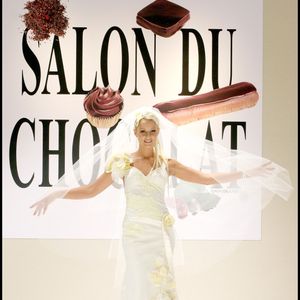 Élodie Gossuin - Soirée d'inauguration du Salon du Chocolat 2005.

© Bestimage