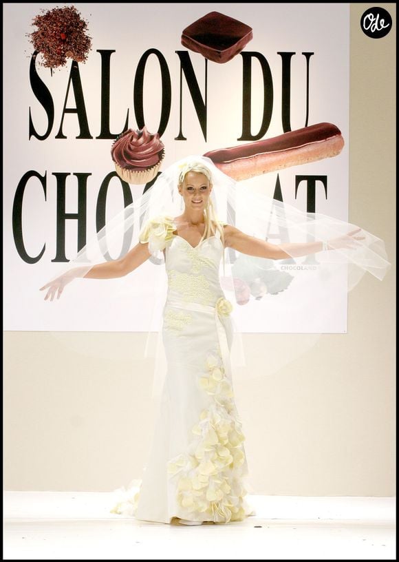 Élodie Gossuin - Soirée d'inauguration du Salon du Chocolat 2005.

© Bestimage