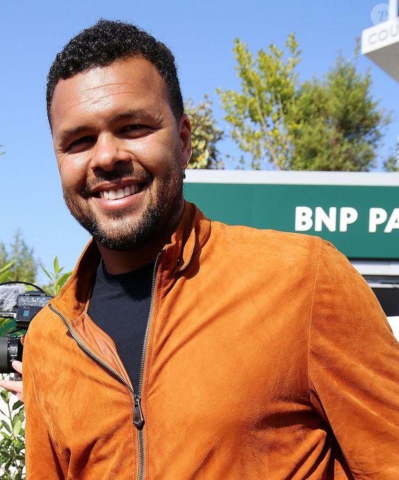 Jo-Wilfried Tsonga - BNP Paribas célèbre 50 ans de fidélité lors des internationaux de France de Tennis de Roland Garros 2023 à Paris le 28 mai 2023.