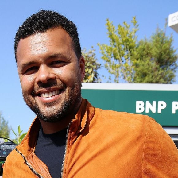 Jo-Wilfried Tsonga - BNP Paribas célèbre 50 ans de fidélité lors des internationaux de France de Tennis de Roland Garros 2023 à Paris le 28 mai 2023.