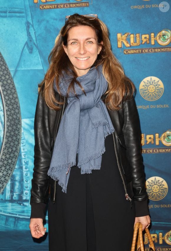 Anne-Claire Coudray - Première du spectacle du Cirque du Soleil "Kurios, Cabinet des curiosités" à Chatou le 21 novembre 2023. © Coadic Guirec/Bestimage