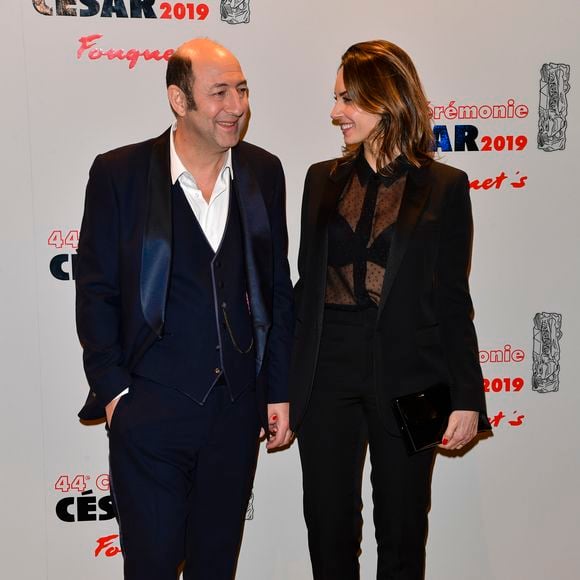 Kad Merad et sa compagne Julia Vignali - Photocall du dîner de la 44ème cérémonie des César au Fouquet’s à Paris. Le 22 février 2019
© Pierre Perusseau / Bestimage