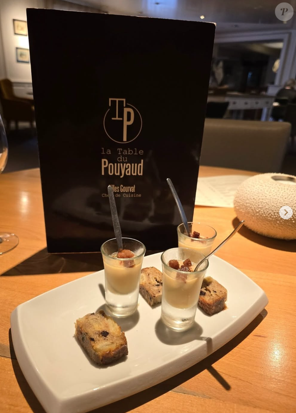 Capture d'écran Instagram La Table du Pouyaud