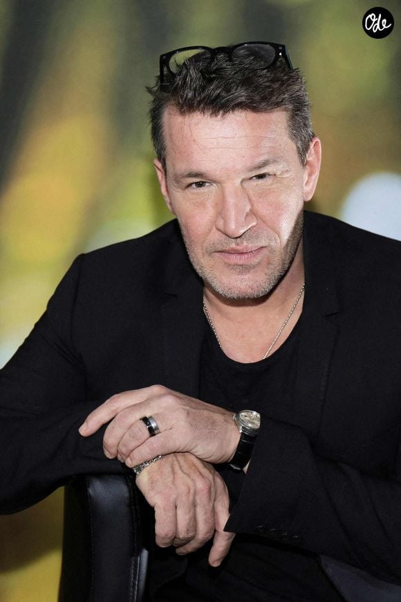 Benjamin Castaldi pose lors d'une séance photo à Paris, en France, en novembre 2020. Photo : VIM/ABACAPRESS.COM