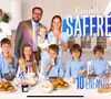 A la veille de la rentrée scolaire, coup dur chez les Saffré (Familles nombreuses).

La famille Saffré de "Familles nombreuses"